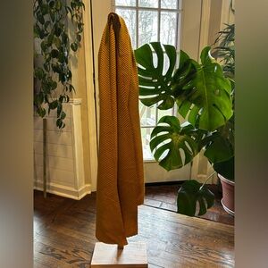 Elegant Mustard Yellow Scarf